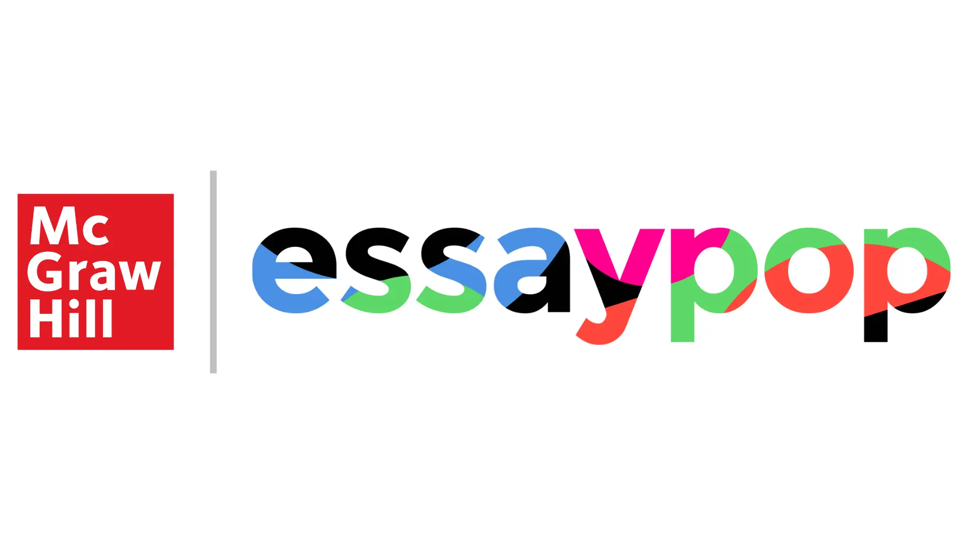 McGraw Hill and essaypop logos.