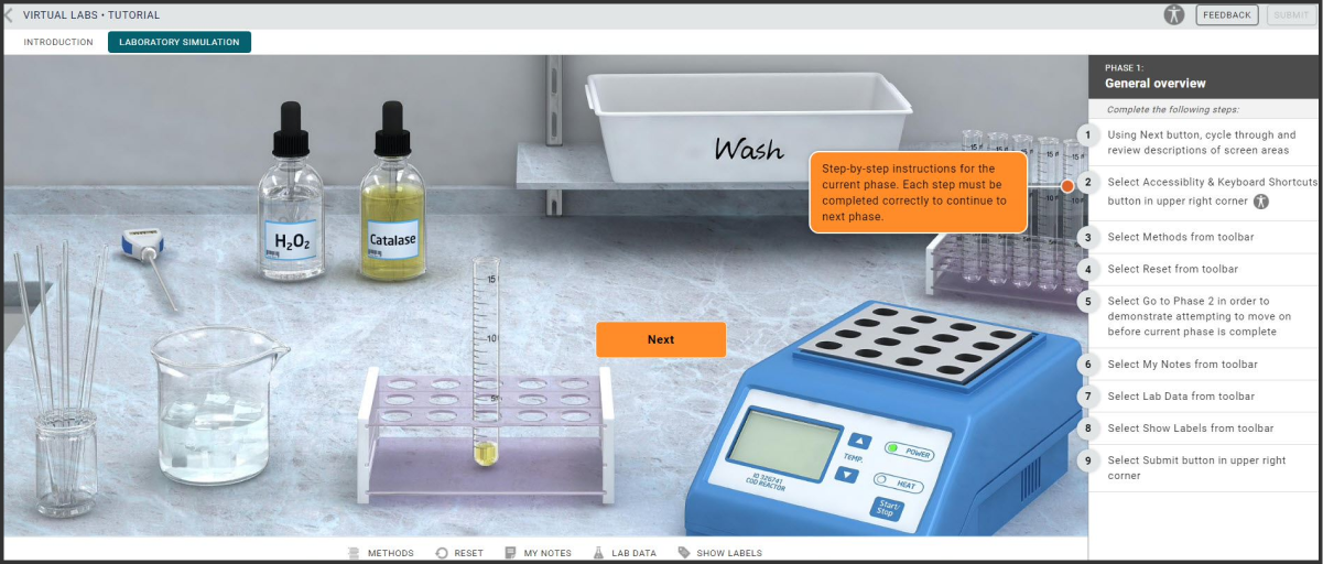 screenshot of Biology Simulation
