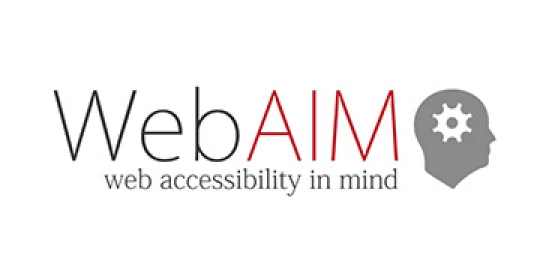 WebAIM logo