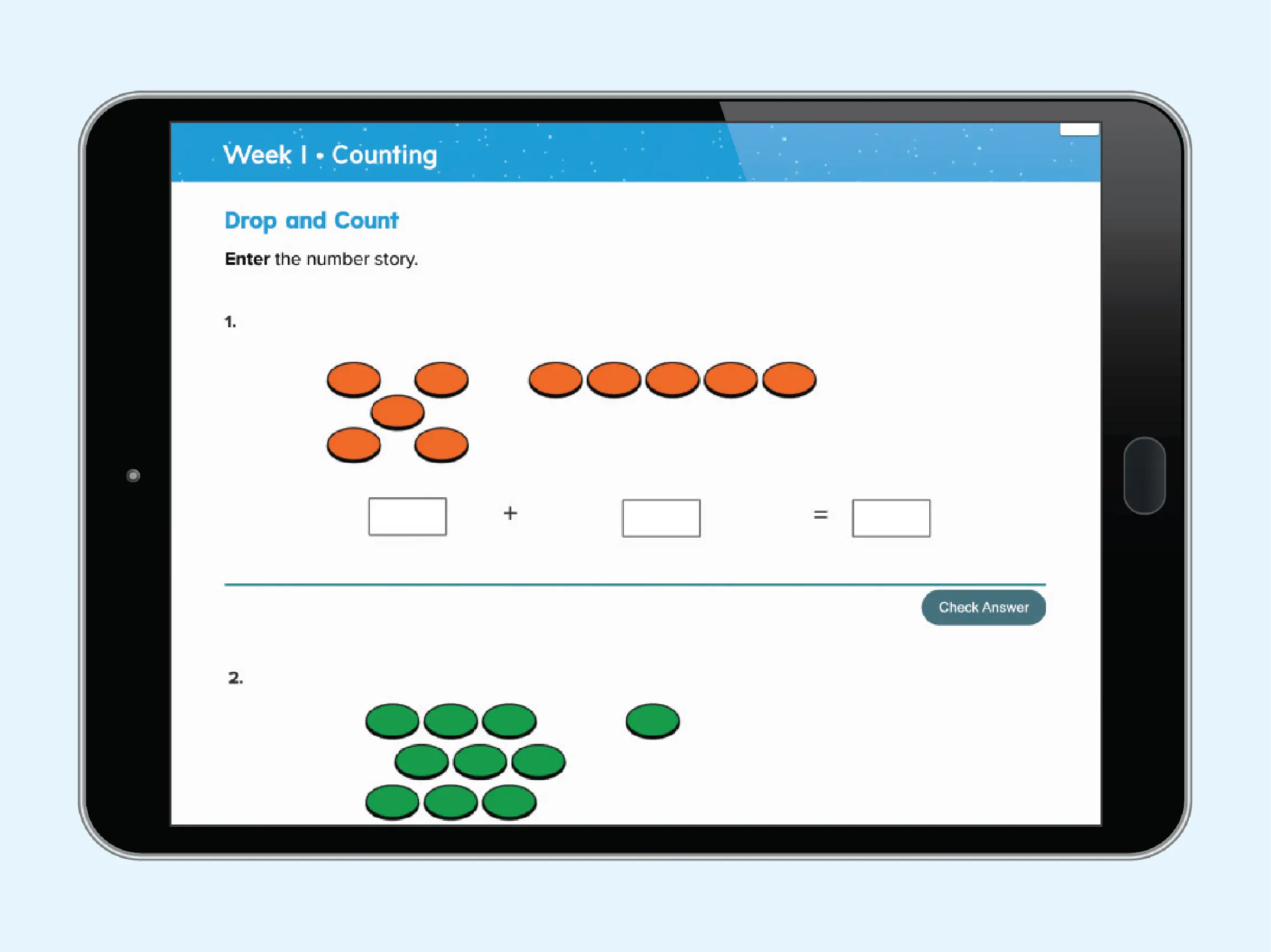 Screenshot of Practice Workbooks
