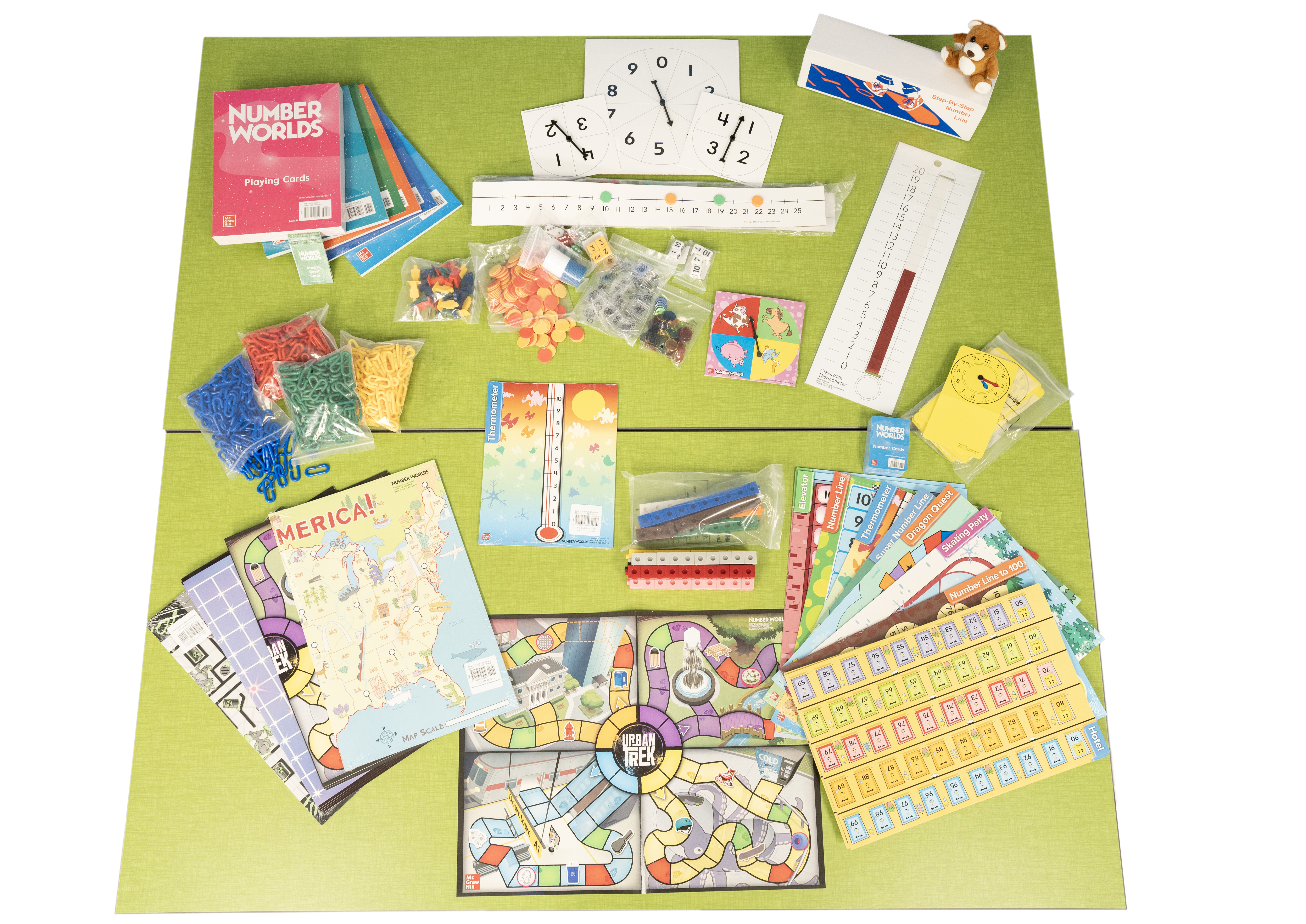 The Manipulative Kit: papers, crayons, and worksheets