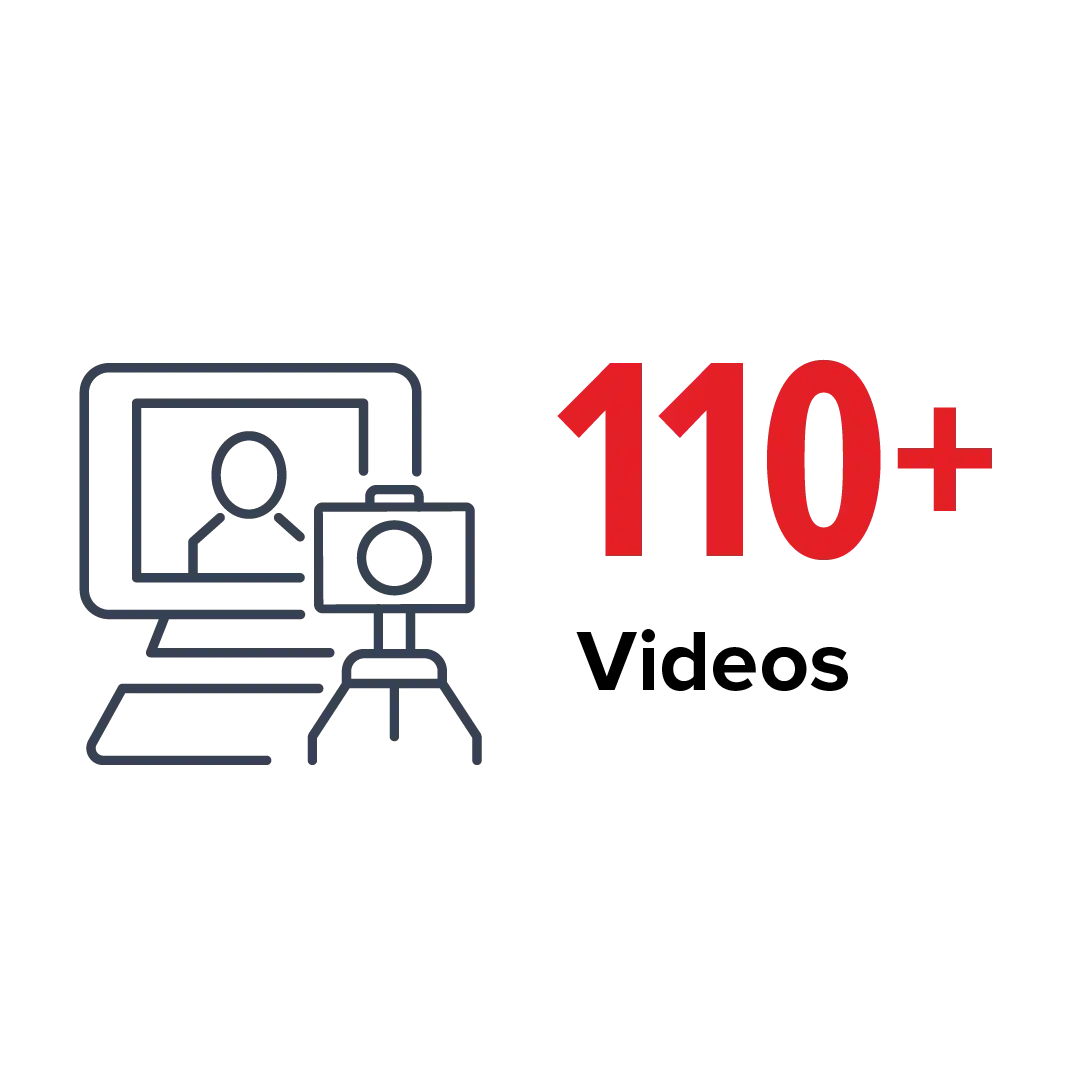 110+ Videos